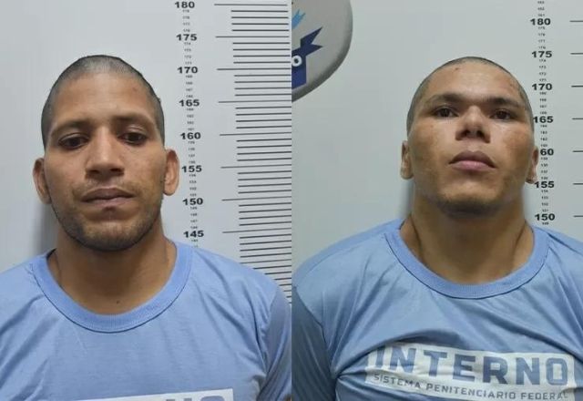 Fugitivos de presídio federal de Mossoró são incluídos em difusão vermelha da Interpol