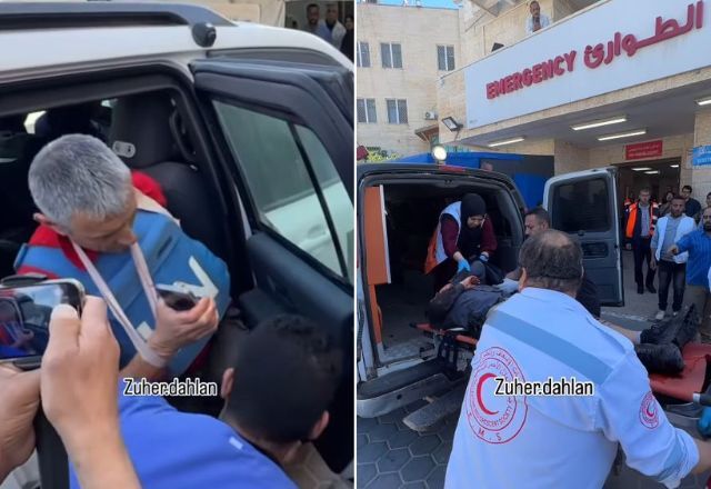 Ataque de Israel em Gaza mata funcionário internacional da ONU e fere outros cinco Ataque de Israel em Gaza mata funcionário internacional da ONU e fere outros cinco