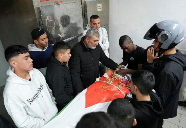 Funeral de palestino morto em Ramallah | 21/11/2025/Reuters/Ismael Khader