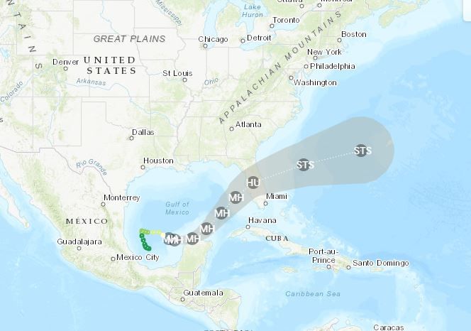 Furacão Milton sobe para categoria 5 enquanto se aproxima da Flórida ...