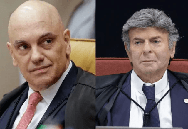 Fux e Moraes divergem em sessão do STF | Divulgação/STF 