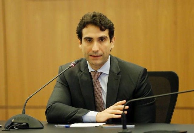 Gabriel Galípolo concedeu a primeira entrevista coletiva desde que assumiu o Banco Central, em janeiro | Divulgação/Raphael Ribeiro/BC