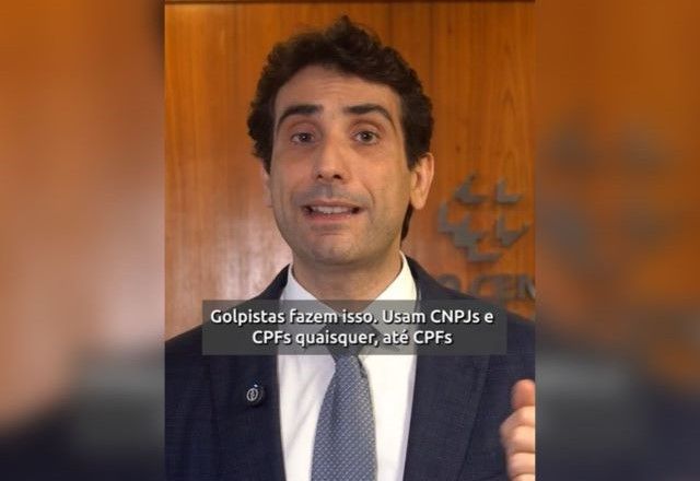 Gabriel Galípolo, presidente do BC, explica mudanças no Pix em vídeo publicado nas redes sociais | Reprodução/Instagram