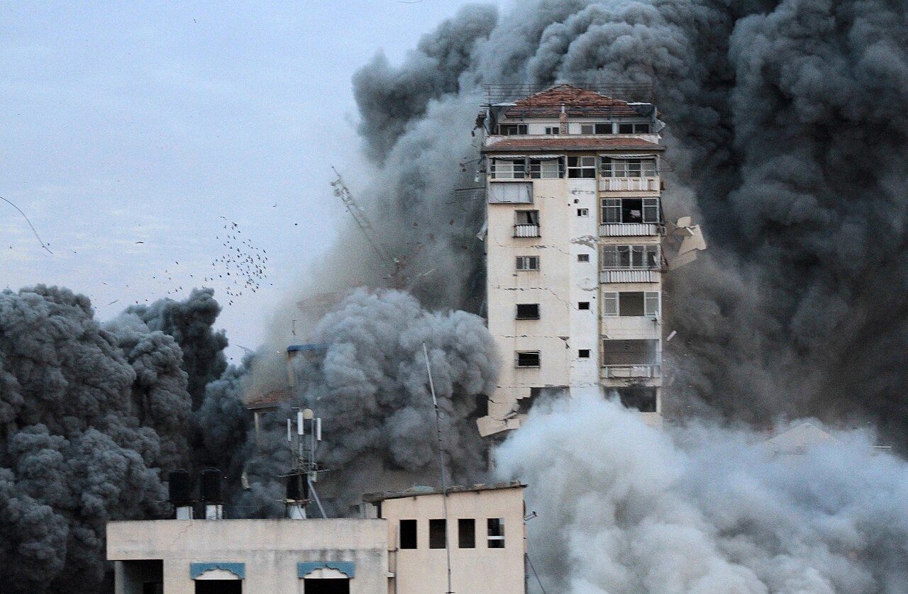Bombardeio na Faixa de Gaza | Reprodução