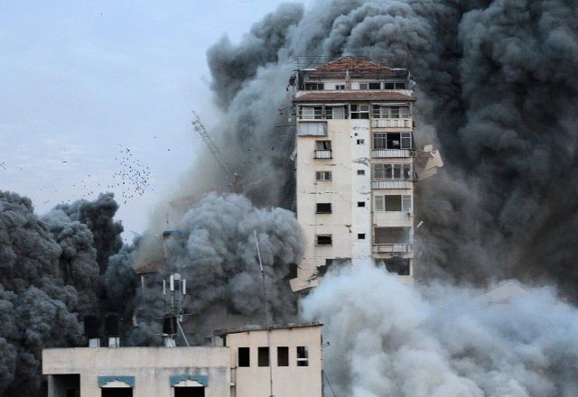 Bombardeio na Faixa de Gaza | Reprodução