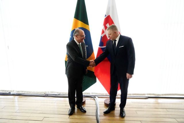 Geraldo Alckmin recebe Robert Fico no Palácio do Itamaraty - Geraldo Alckmin recebe Robert Fico no Palácio do Itamaraty - Cadu Gomes/VPR