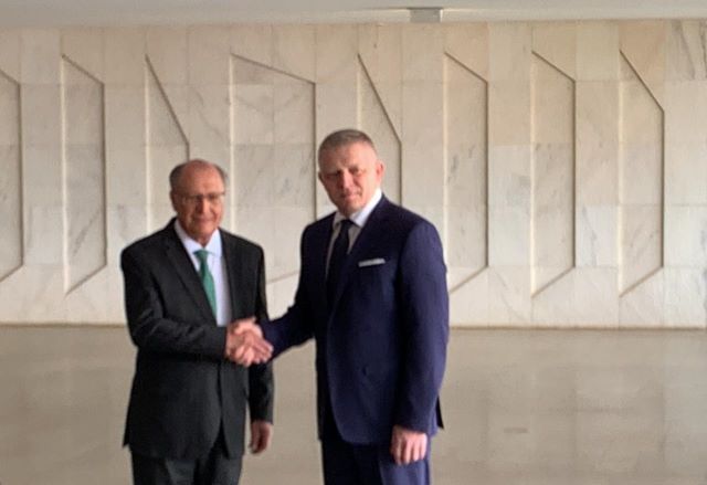 Com Lula internado, Alckmin recebe primeiro-ministro da Eslováquia no Itamaraty