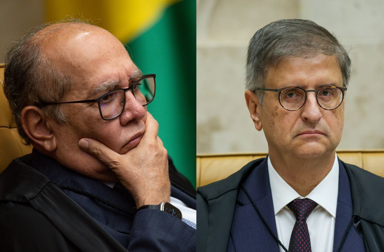 O presidente do CNMP, Paulo Gonet, e o ministro do STF Gilmar Mendes | Fabio Rodrigues-Pozzebom / Marcelo Camargo / Agência Brasil