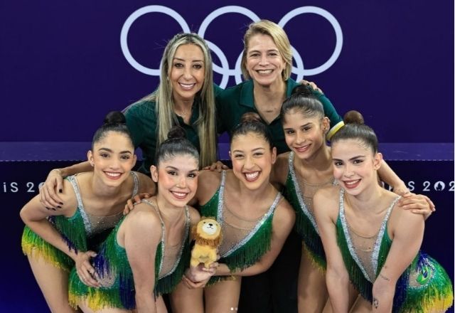 Equipe da ginástica rítmica do Brasil | Reprodução/Instagram