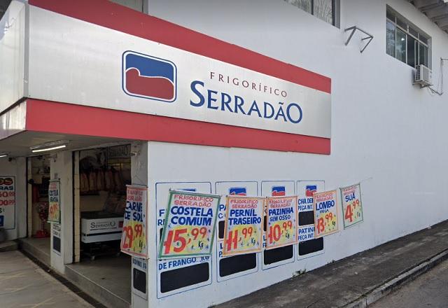 Frente do frigorífico Serradão (Reprodução/Google)