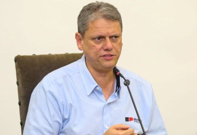 Governador de São Paulo, Tarcísio de Freitas (Republicanos) | Divulgação/Marcelo S. Camargo/Governo do Estado de SP