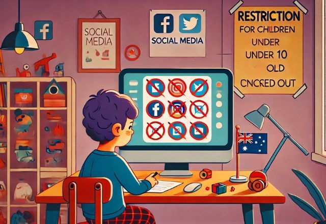 Na Austrália, crianças terão idade mínima para usar redes sociais