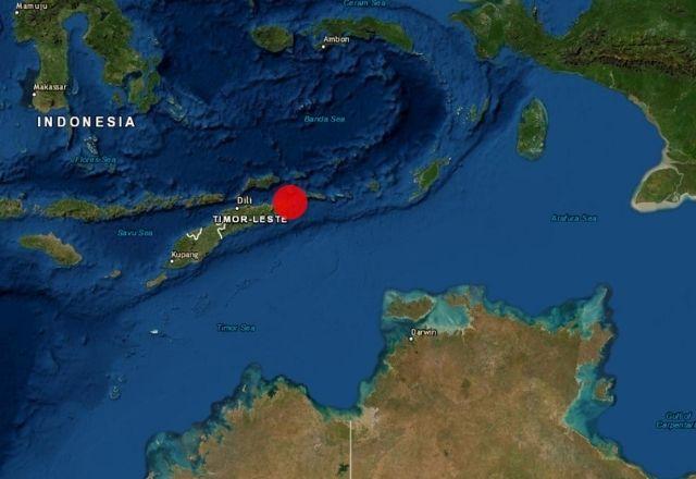 Terremoto de magnitude 6,2 é registrado no Timor Leste e Austrália Terremoto de magnitude 6,2 é registrado no Timor Leste e Austrália