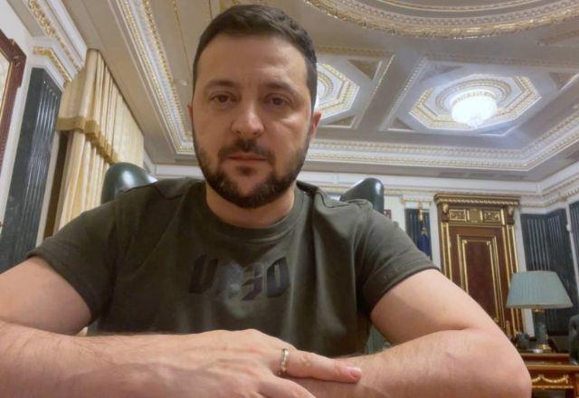Presidente informou ainda que os combates na região de Donetsk estão tão intensos quanto antes" | Divulgação/Governo da Ucrânia