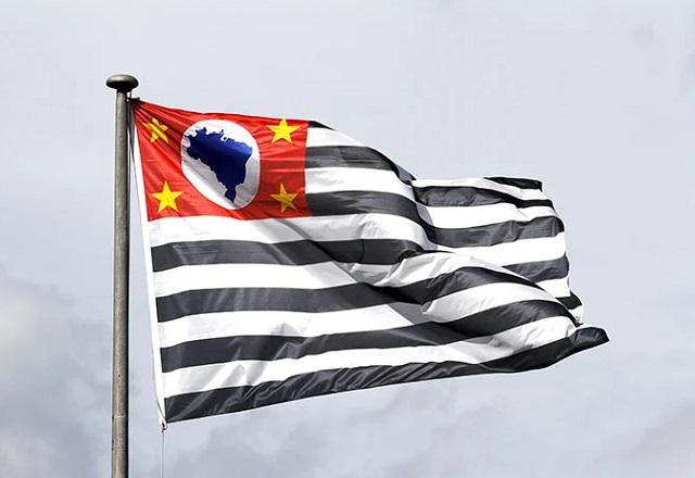 Bandeira de São Paulo (Reprodução/Governo de SP)