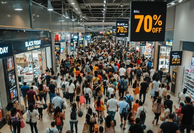 Governo federal lançou guia para orientar os consumidores nesta Black Friday | Cido Coelho/SBT News/Imagem gerada por IA