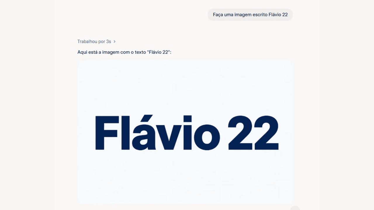 Grok criou a imagem do Flávio