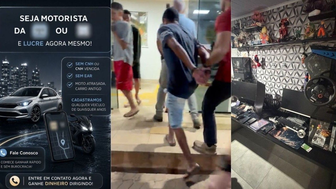 Imagem da notícia: Grupo criava perfis falsos para motoristas em aplicativo