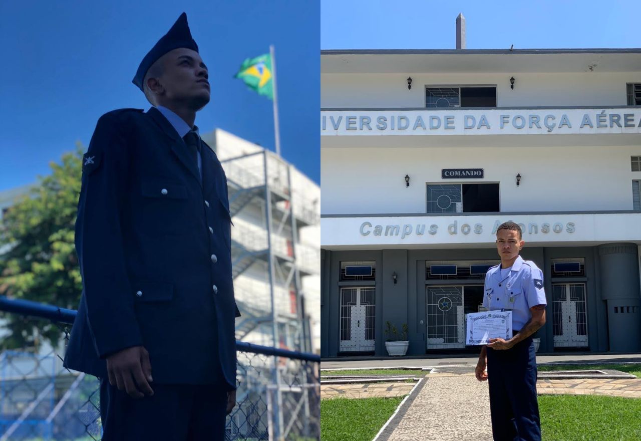 Carlos Daniel Silva Ribeiro, de 24 anos, alega ter sido expulso da FAB - Reprodução