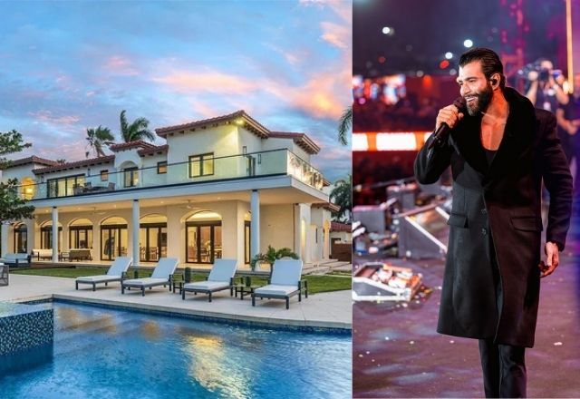 Mansão de Gusttavo Lima, em Miami | Reprodução