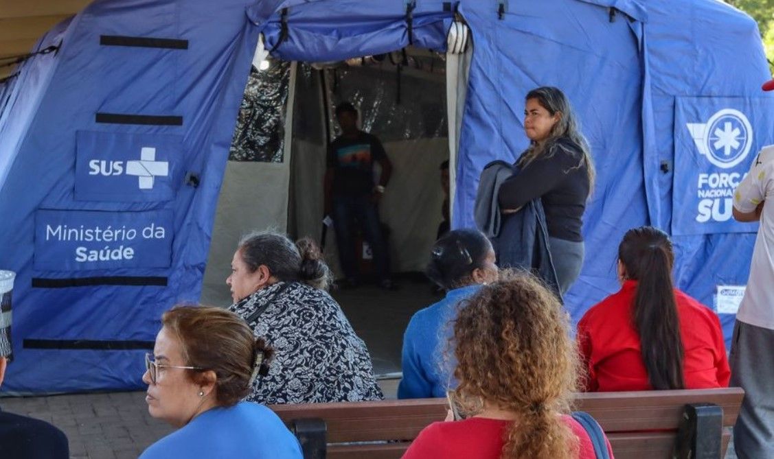 Hospital de campanha no Rio Grande do Sul | Divulgação