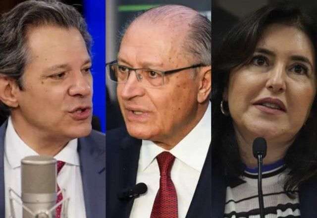 Haddad, Alckmin e Tebet: ministro da Fazenda sob pressão | Agência Brasil/Divulgação