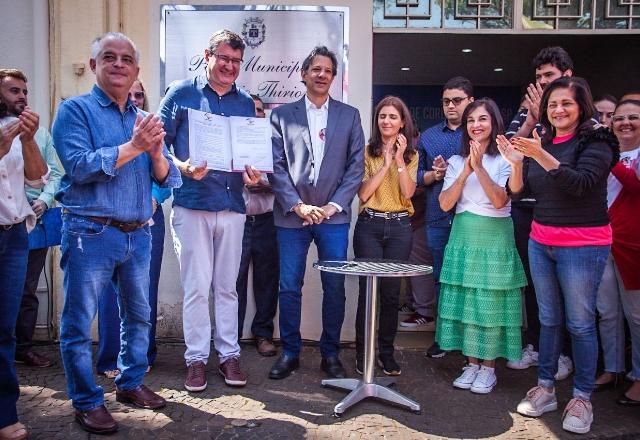 Haddad faz campanha em Cordeirópolis