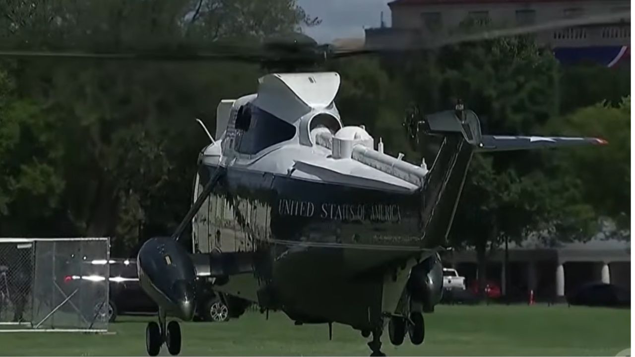 EUA investigam incidente com helicóptero de Trump EUA investigam incidente com helicóptero de Trump