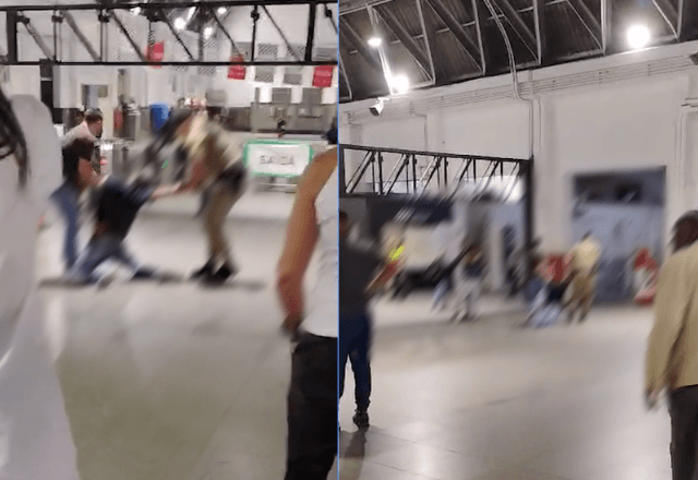 Homem foi agredido e arrastado em estação da CPTM | Reprodução