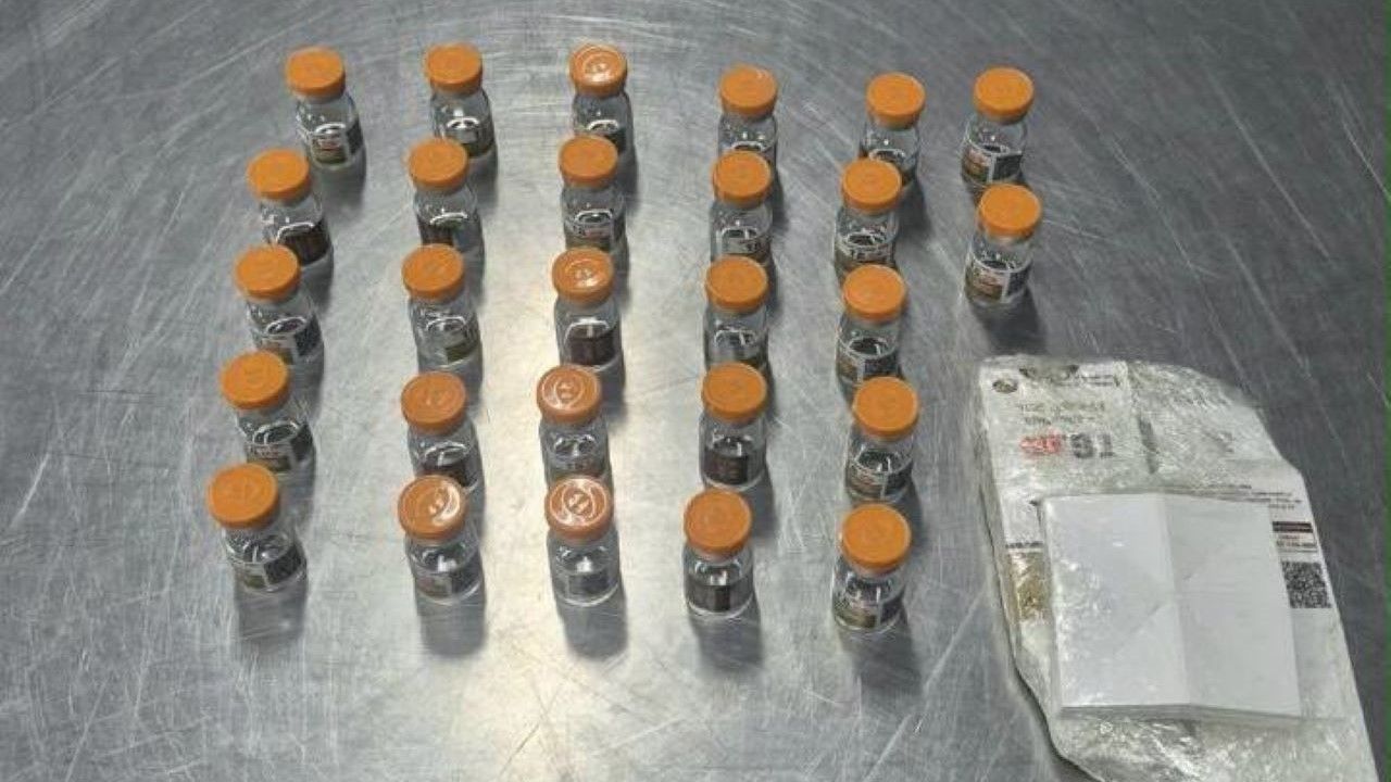 PF prende homem com 28 frascos de tirzepatida do Paraguai