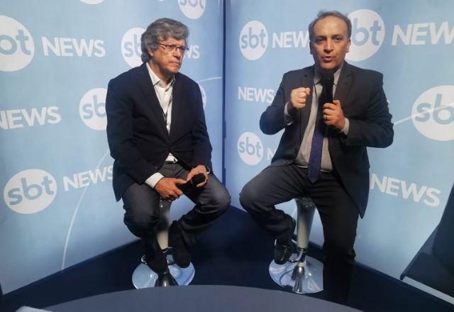 Horácio Lafer Piva e Guto Abranches durante entrevista na 10ª edição do Congresso de Inovação da Indústria da CNI