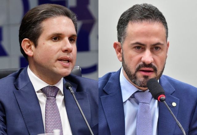 Hugo Motta (Republicanos-PB) escolheu Kiko Celeguim (PT-SP) para relatar projeto que endurece penas para adulteração de bebidas e alimentos | Divulgação/Marina Ramos e Zeca Ribeiro/Câmara dos Deputados
