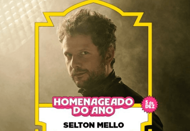 O ator Selton Mello será o 'Homenageado do Ano' na CCXP 2025 | Divulgação