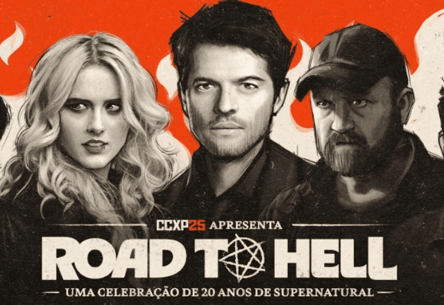 O painel "Road To Hell", da CCXP 2025, promete ser o maior evento global em comemoração aos 20 anos da série "Supernatural" | Divulgação