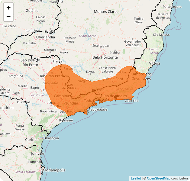 Alerta laranja para onda de calor | Reprodução/Inmet