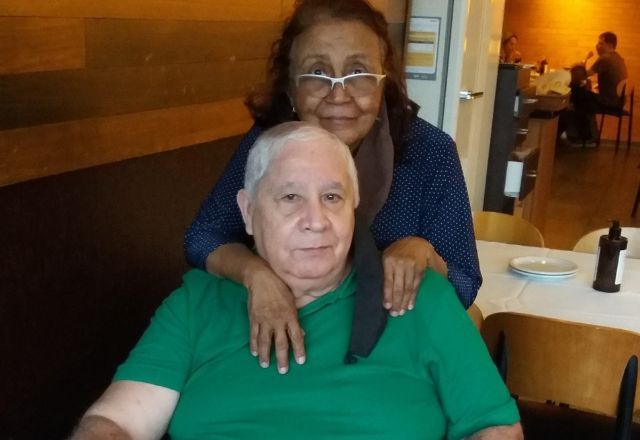 Selma Muniz Santos, de 75 anos, e Antônio Sidney Rocha Santos, de 68 anos | Reprodução