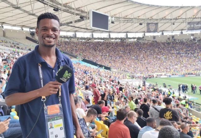 Igor Melo durante jogo no Maracanã | Foto: Reprodução/Redes Sociais