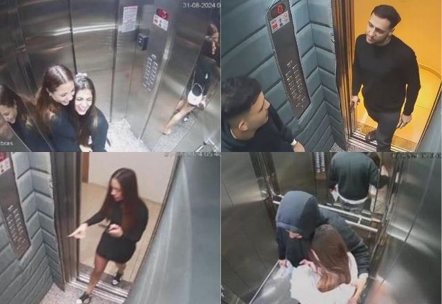 Câmeras de segurança registraram últimos momentos de vida de Igor Peretto | Reprodução/Polícia Civil