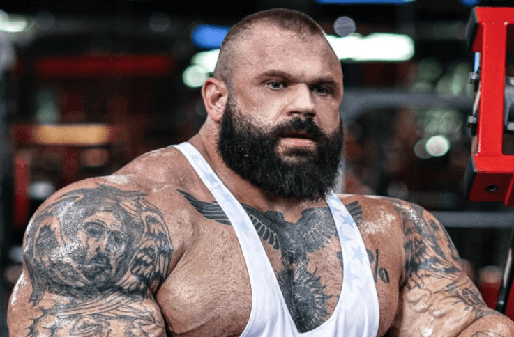 Illia 'Golem' Yefimchyk era um fisiculturista de Belarus | Reprodução/Redes sociais
