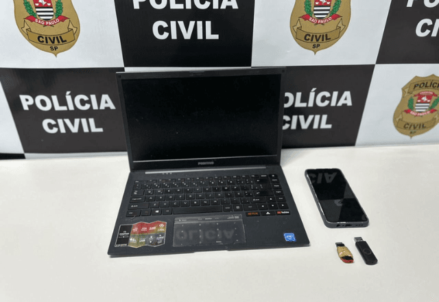 Suspeito de liderar rede de crimes virtuais é preso por divulgar abuso infantil e apologia ao nazismo | Foto: SSP