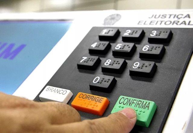 Imagem da urna eletrônica usada no sistema eleitoral brasileiro | Reprodução