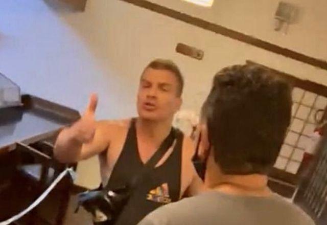 Imagem mostra homem que teria tentado agredir a equipe do deputado federal Orlando Silva