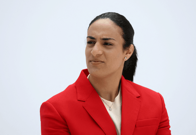 Boxeadora argelina Imane Khelif | Foto: reprodução/Reuters 