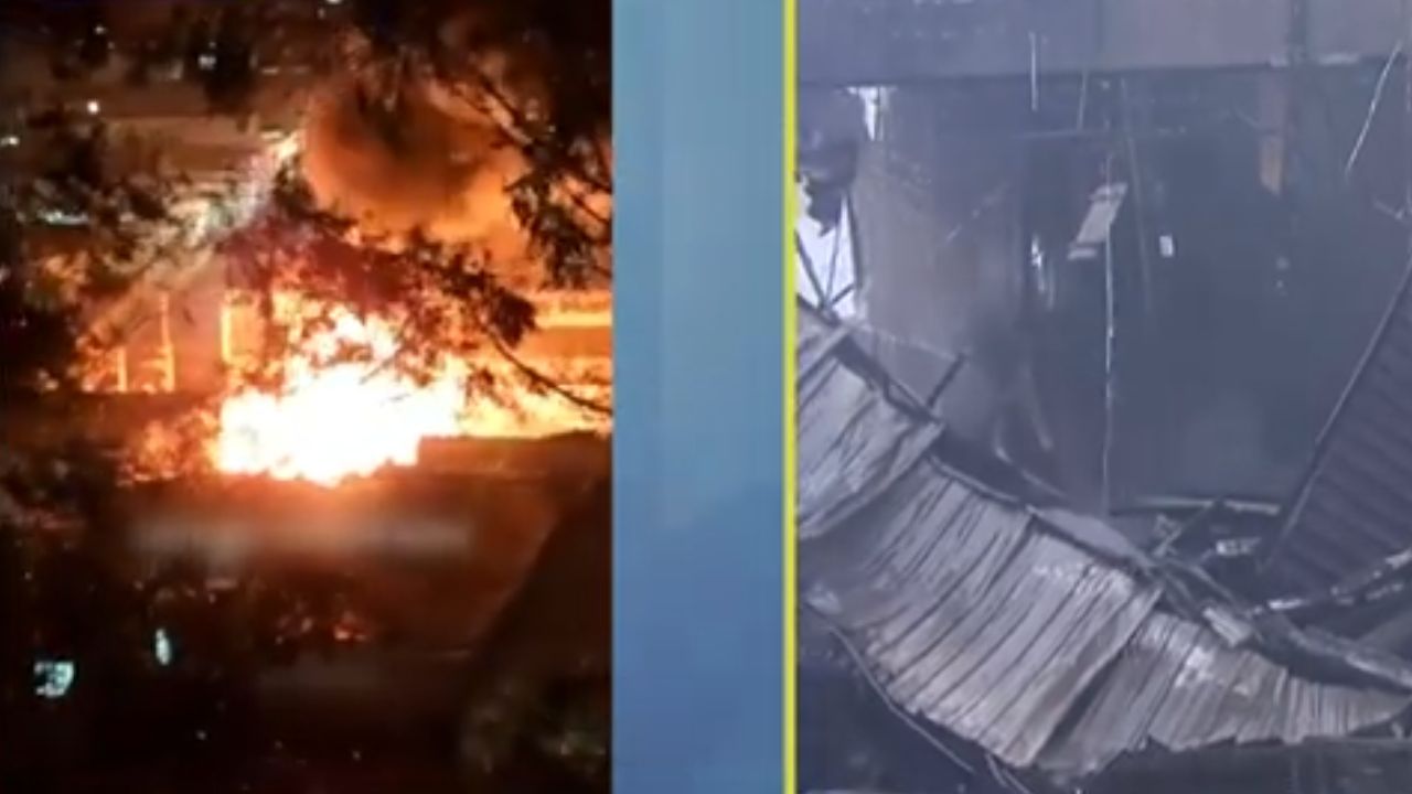 Incêndio com explosões atinge comércio em São Paulo | SBT
