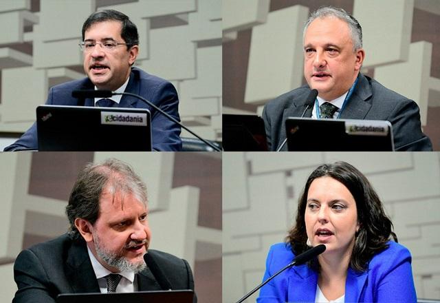 Indicados por Lula ao Cade, lado a lado, em montagem (Agência Senado)