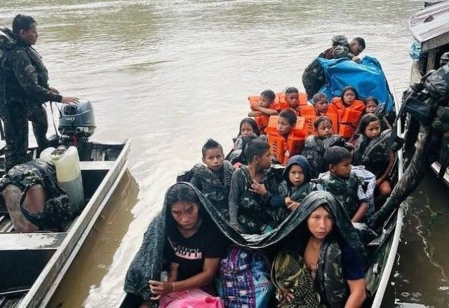 Grupo seguia para uma reunião de lideranças no município de Atalaia do Norte quando o naufrágio ocorreu | Divulgação/16° Brigada de Infantaria de Selva