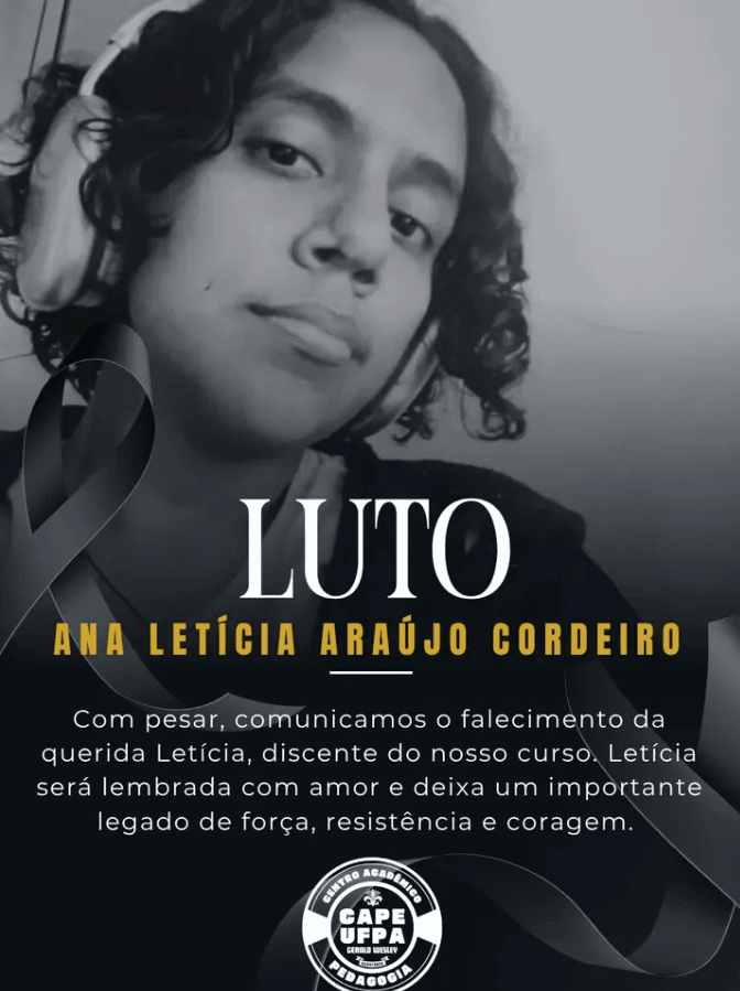 Ana Letícia Araújo Cordeiro | Reprodução/Redes sociais