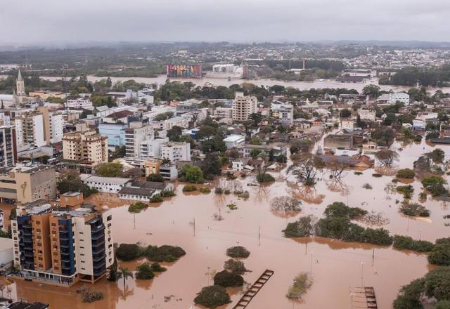 Cidade gaúcha submersa | marcelocaumors/Instagram