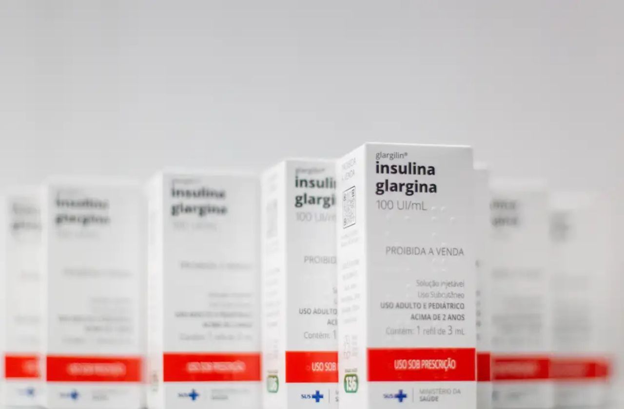 Insulina glargina tem efeito de até 24 horas e ajuda a manter os níveis de glicose no sangue mais estáveis | Rafael Nascimento/MS