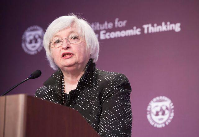 Secretária do Tesouro dos Estados Unidos, Janet Yellen, falou no G20 em São Paulo. Foto: Divulgação/FMI
